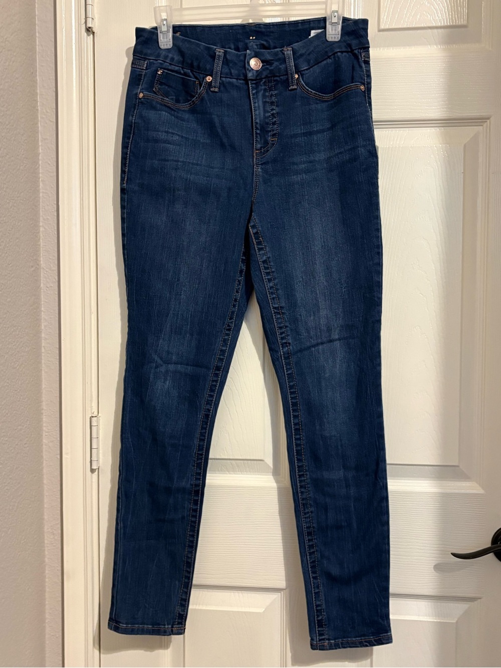 Seven 7 high rise skinny jeans sz 8